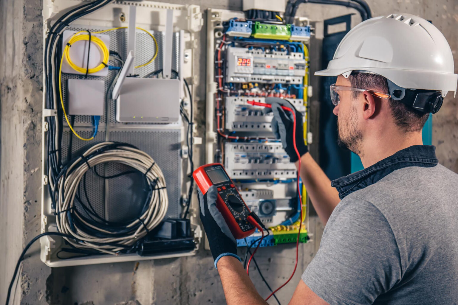 Sustitución de un cuadro eléctrico antiguo y peligroso que "salta a la mínima"